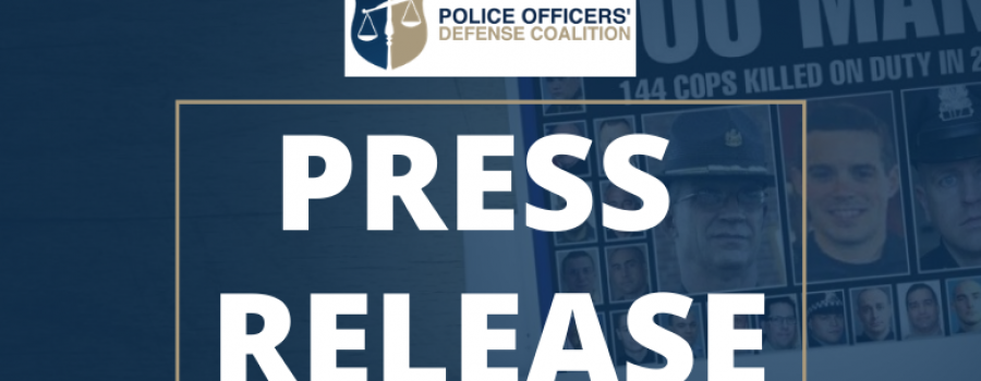 Police Officers’ Defense Coalition Praises New Qualified Immunity Act
