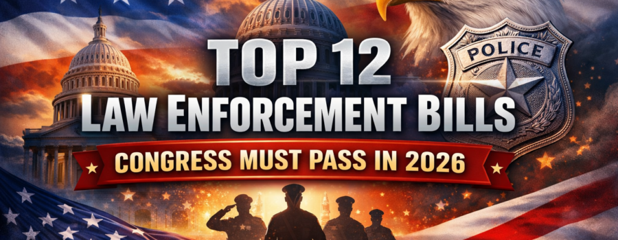 Police Officers’ Defense Coalition: These are the Top 12 Law Enforcement Bills Congress Must Pass in 2026